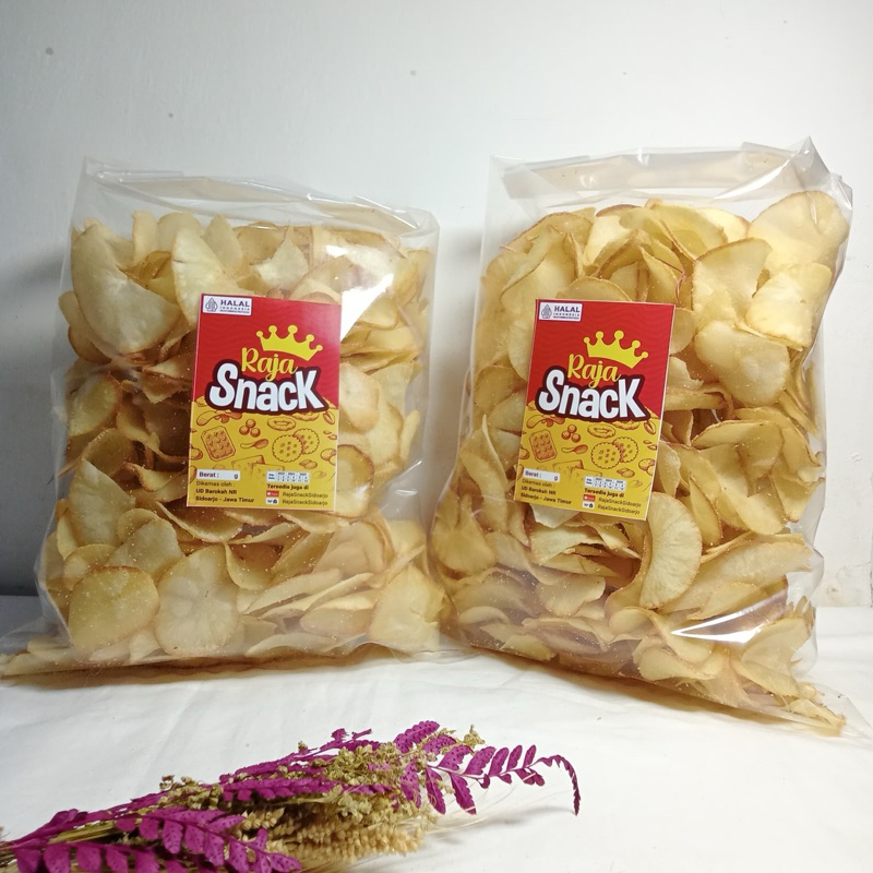 

KERIPIK SINGKONG ORIGINAL 1kg gurih
