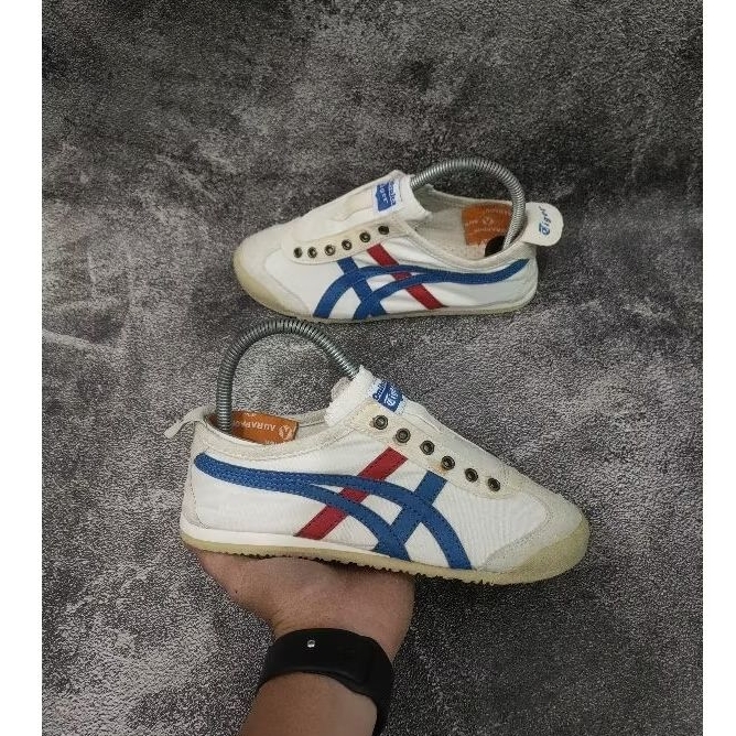 On1tsuk4 T1ger Slip On Mexico 66 Original(Size 38)(Sepatu Second)