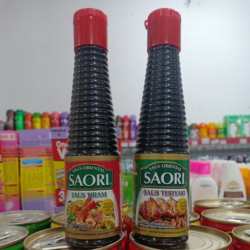 

Saori saus tiram dan teriyaki botol 130ml