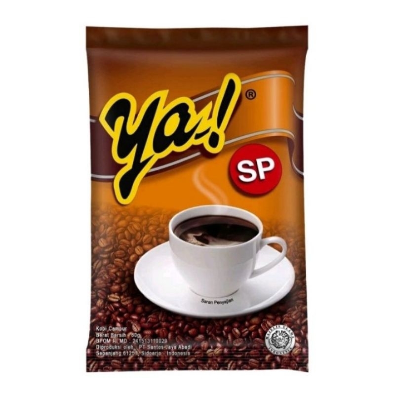 

✨hahahamart_sby✨KOPI YA SP COKLAT 60GR || HARGA PAKET ISI 1 RENTENG (10 PCS )