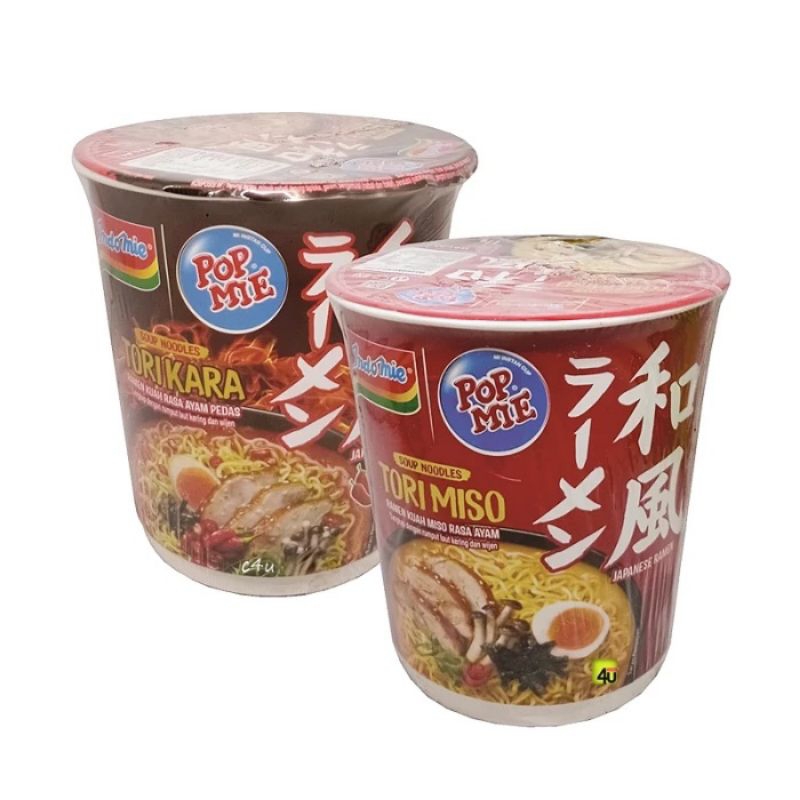 

Indomie Pop Mie Tori Miso Ramen 77Gr