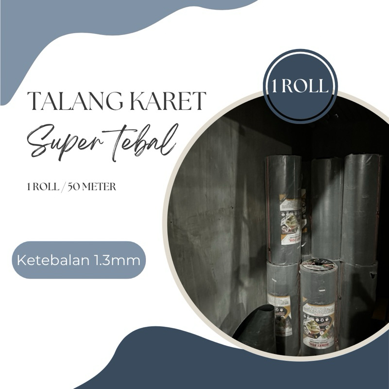 Talang Karet 90cm /Talang Karpet super tebal per roll