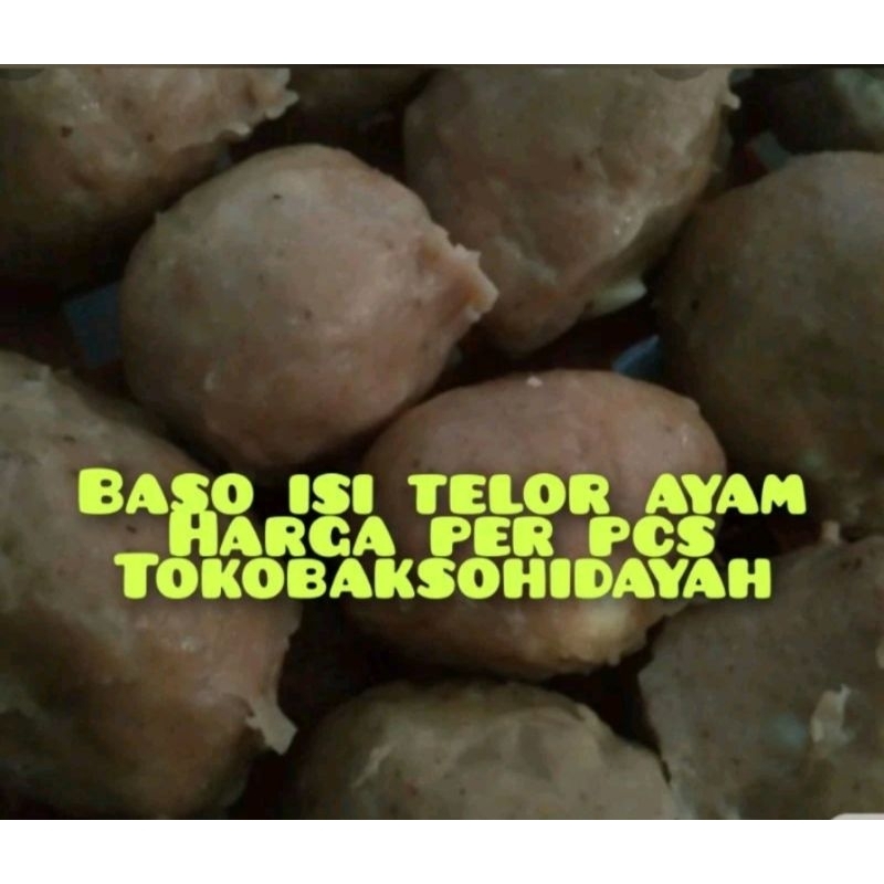 

BASO TELOR//ISI 1TELUR UTUH