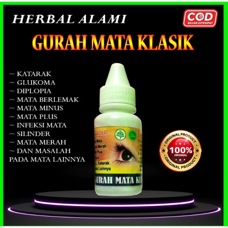 tetes mata gurah klasik