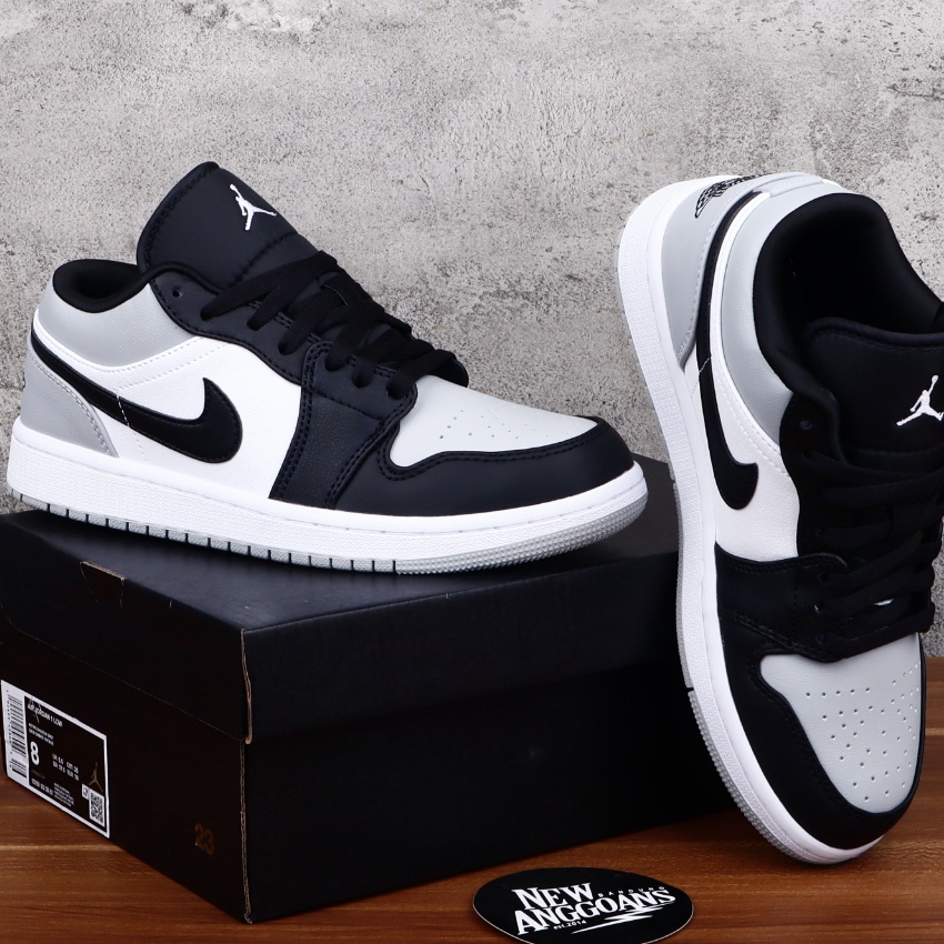 Mega AJ 1 Low Shadow Grey Toe