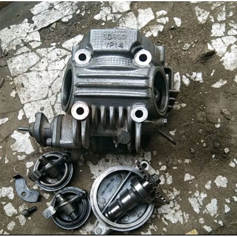 Blok head/klep fullset vega zr original copotan 5D9