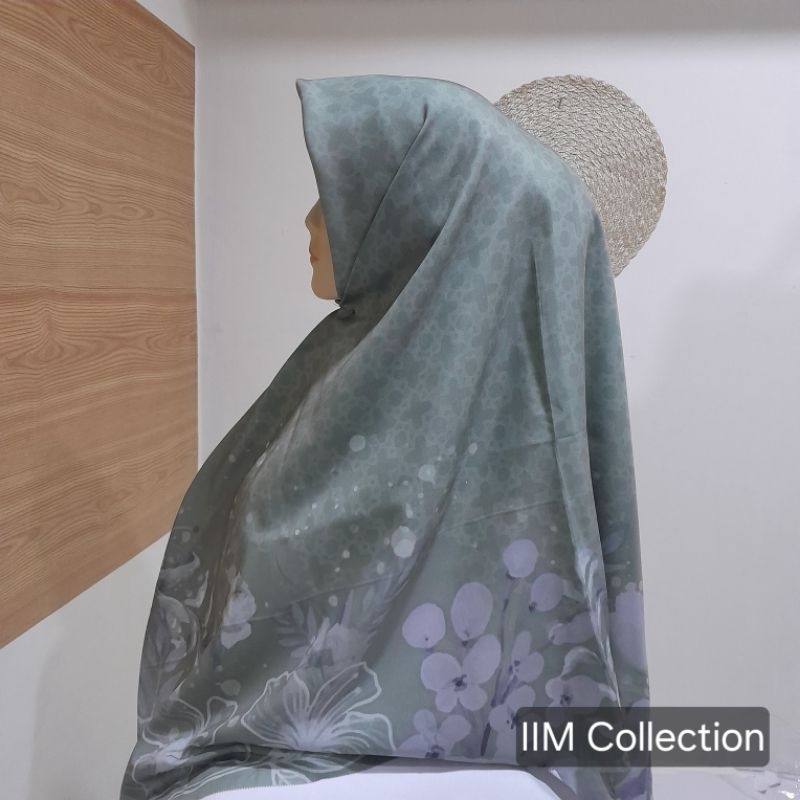 grosir Hijab Voal Motif Cantik Segi Empat jumbo/ jilbab Voal Motif/Cantik segi Empat/Kerudung voal