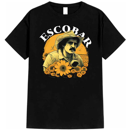 KAOS MUSIK BAND DISTRO PABLO ESCOBAR KATUN 24S FREE STIKER