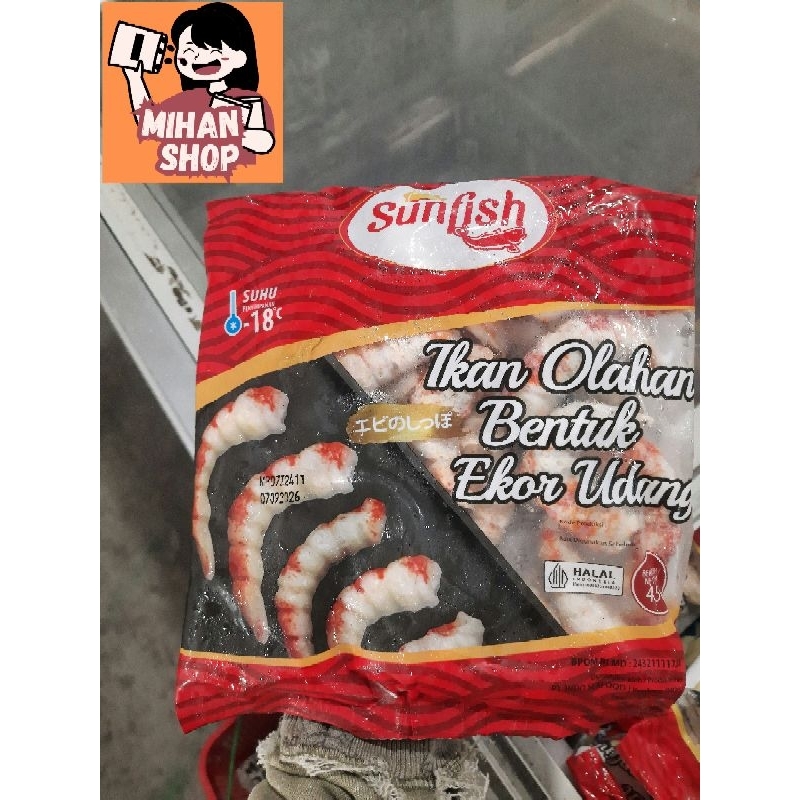 

SUNFISH>>OLAHAN IKAN BENTUK EKOR UDANG (500GRAM)