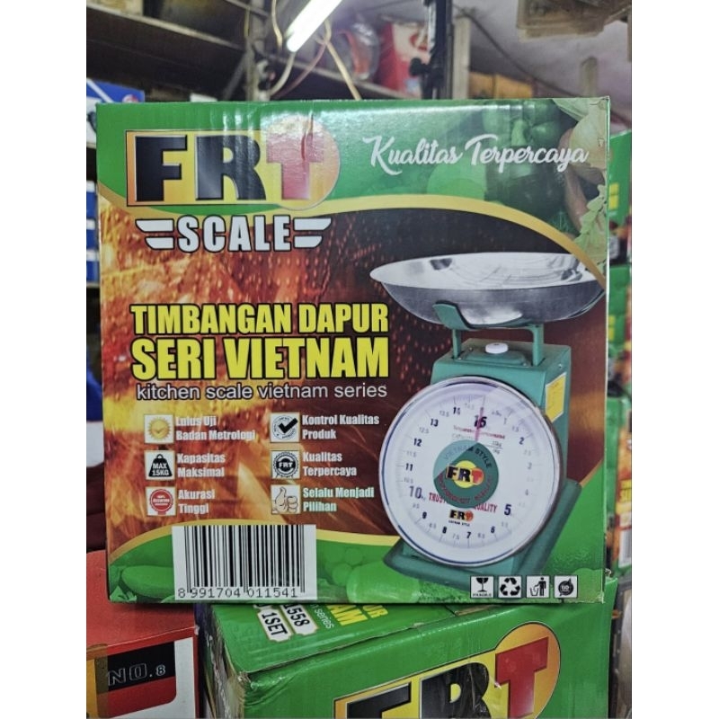 Timbangan duduk / timbangan buah / timbangan kue merk FRT SERI VIETNAM murah berkualitas