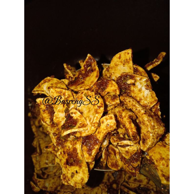 

1 kg Basreng bumbu cikruh daun jeruk