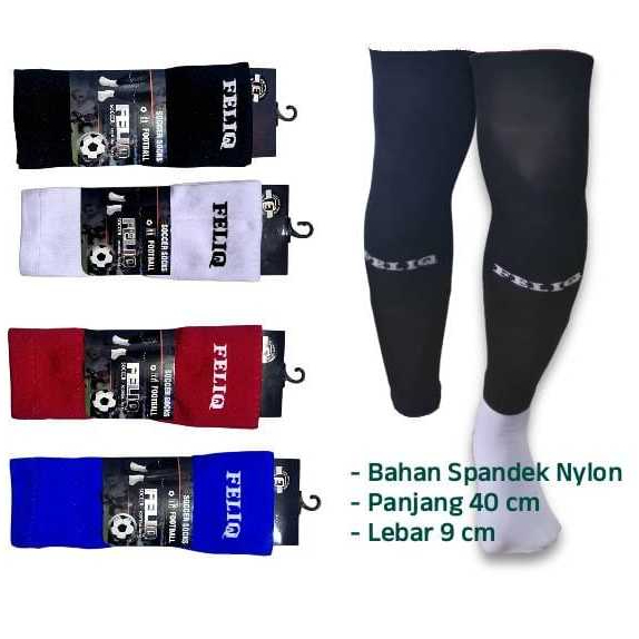 Sambungan Kaos Kaki Bola Panjang / Kaos Kaki Sambung / Leg Sleave Feliq Original