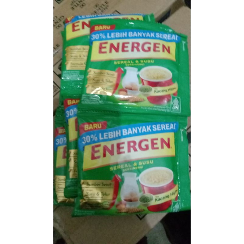 

Energen rasa kacang ijo 1 renteng