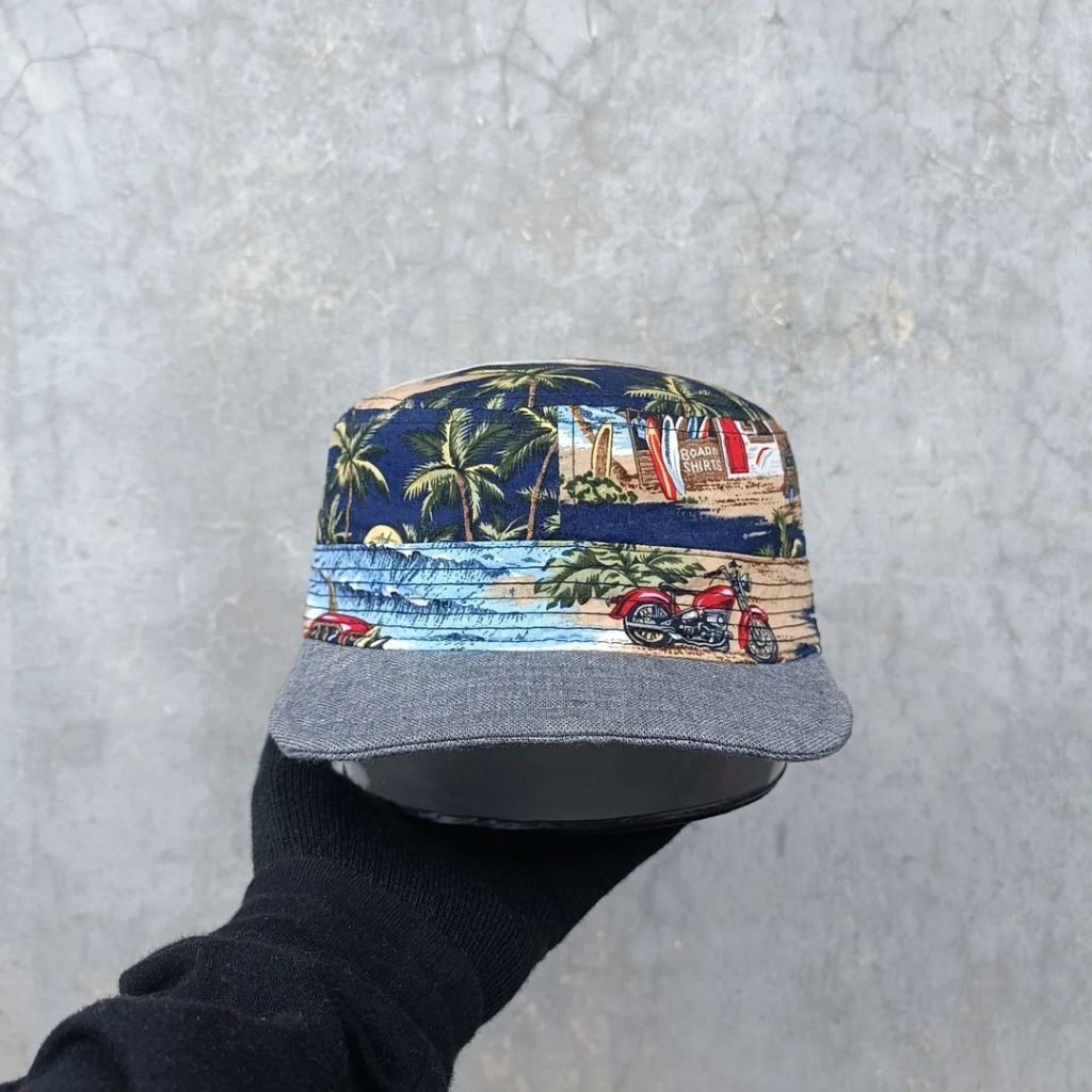 ZARA MAN Topi Commando Topi Cadet Pria Original