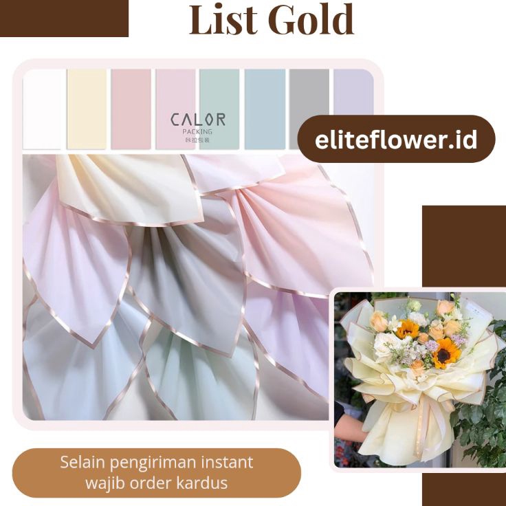 

Pencarian Terlaris Grosir Flower wrapping paper kertas buket bunga cellophane kertas bucket