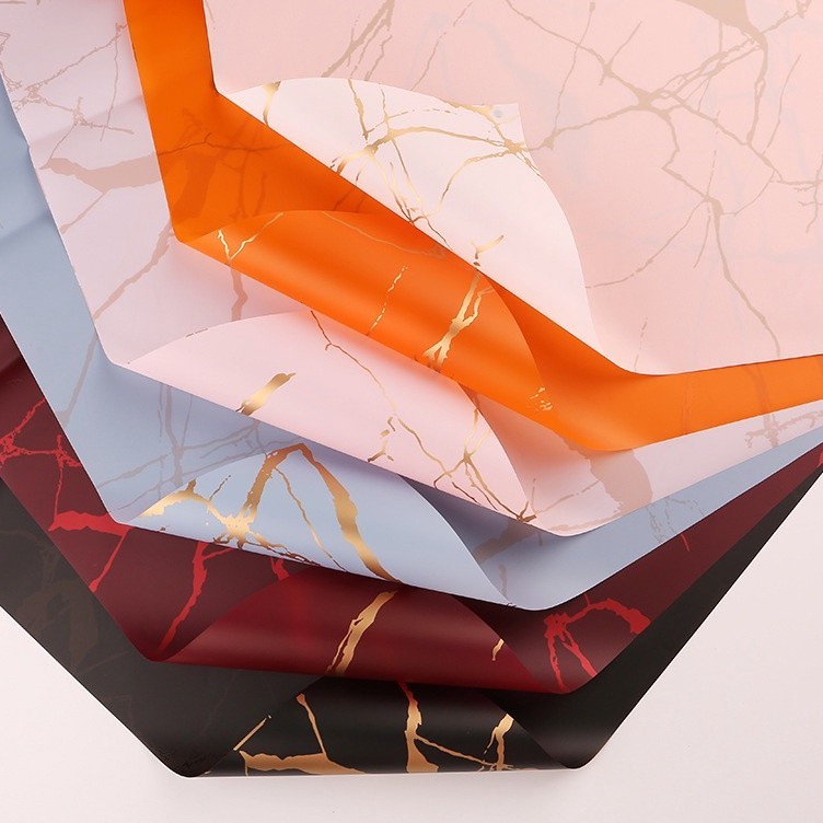 

Super Discount 2 Lembar Cellophane Marble Gold Wrapping Paper Motif Marble Kertas Buket HWF