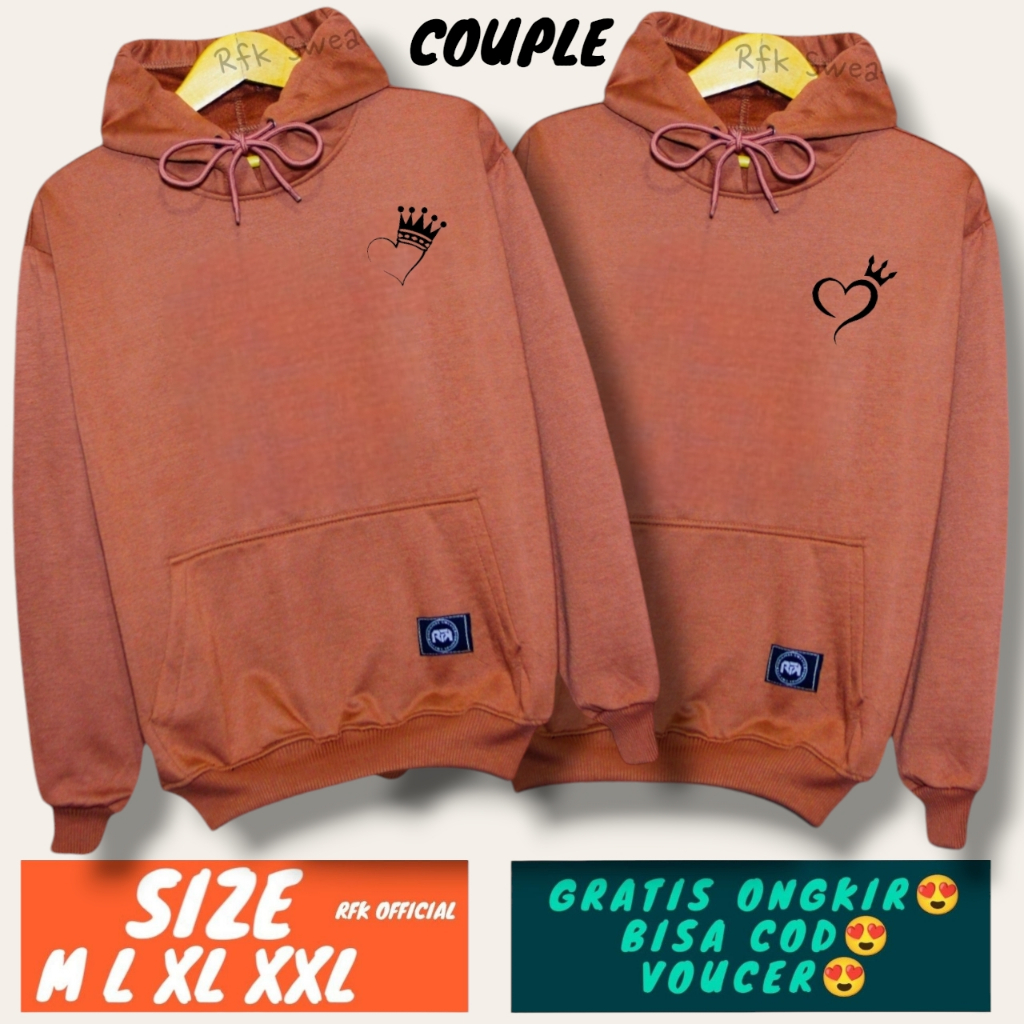 sweater couple / hoodie couple / switer couple pasangan 2 pcs / hoodie couple pasangan 2 / jaket cou