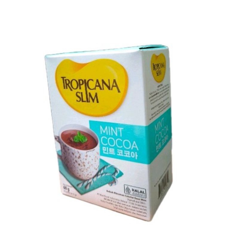 

Tropicana Slim Mint Cocoa Minuman Bubuk Cokelat Rasa Mint Chocolate Susu