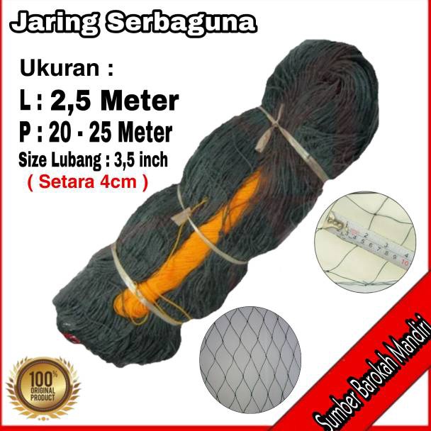 Murah Bulan Ini Jaring Pagar Ayam 25 meter  Jaring Pagar Tanaman  Taman Jaring Serbaguna Jaring Kand