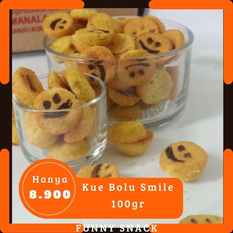 

Bolu mini senyum /kue kering/bolu kering mini