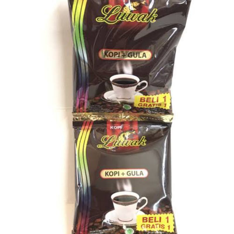 

KOPI + GULA LUWAK NETTO 10 PCS BONUS 5 PCS