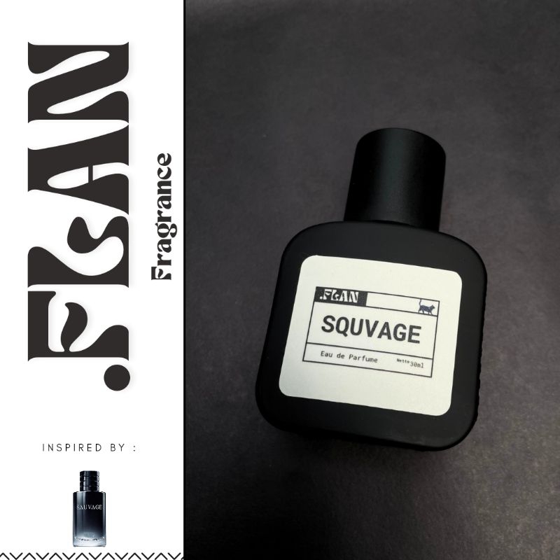 PARFUME SQUVAGE 30ML Eau De Parfume - Flan Fragrance - Parfume Perfume Parfum Farfum REPLICA