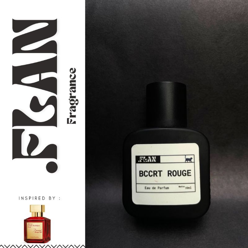 PARFUME BCCRT ROUGE 30ML Eau De Parfume - Flan Fragrance - Parfume Perfume Parfum Farfum REPLICA