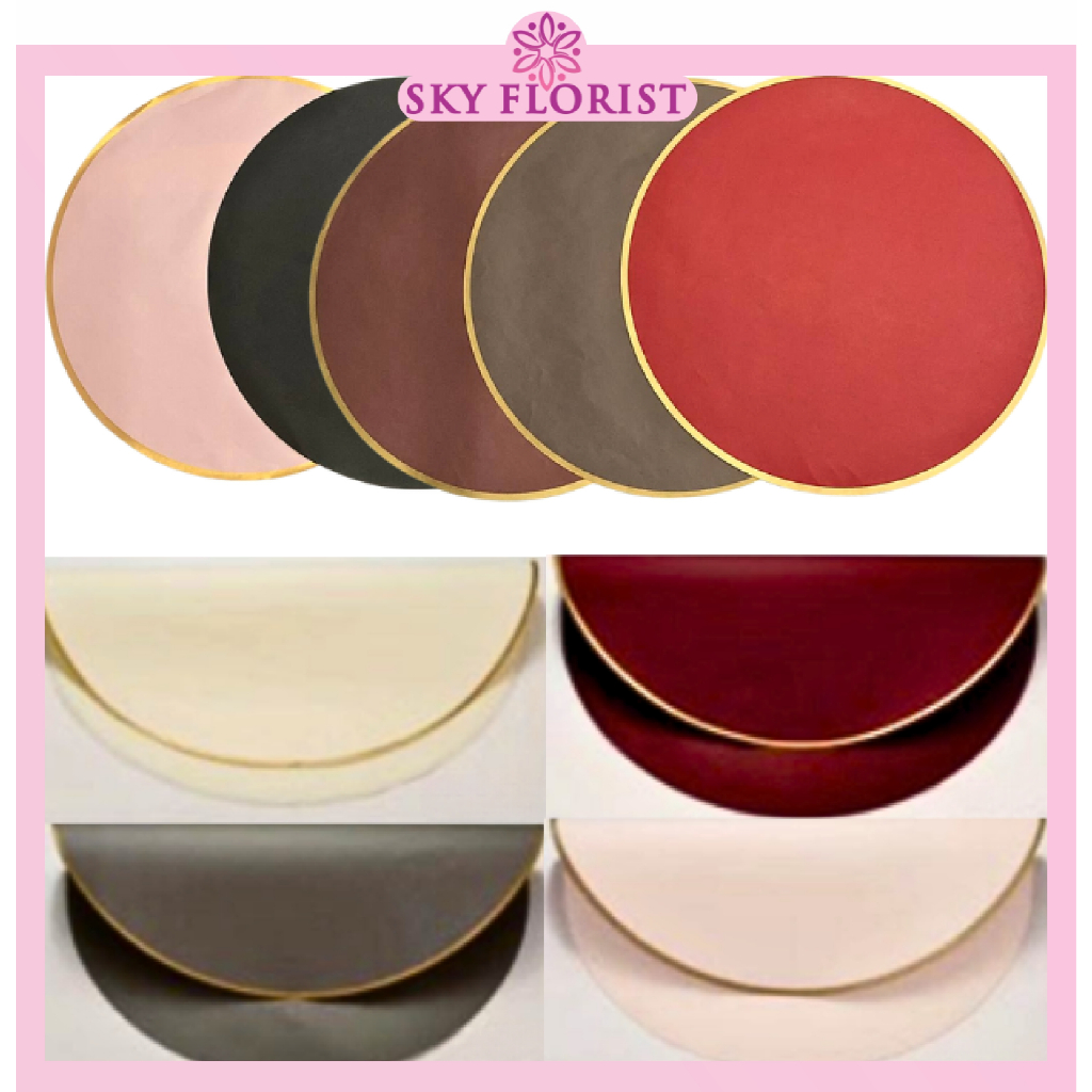 

Kertas Buket List Gold Cellophane Flower Wrapping Hand Bouquet Florist Lembaran KB6300