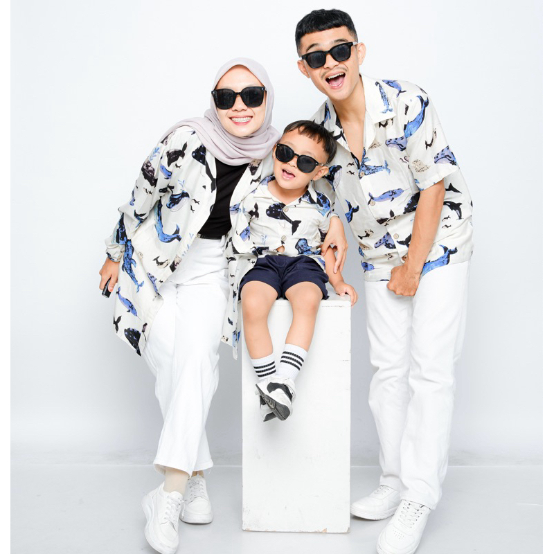 KIDSWEARUP Phil Set - Family set rayon - Setelan Rayon Anak - Setelan Anak Motif