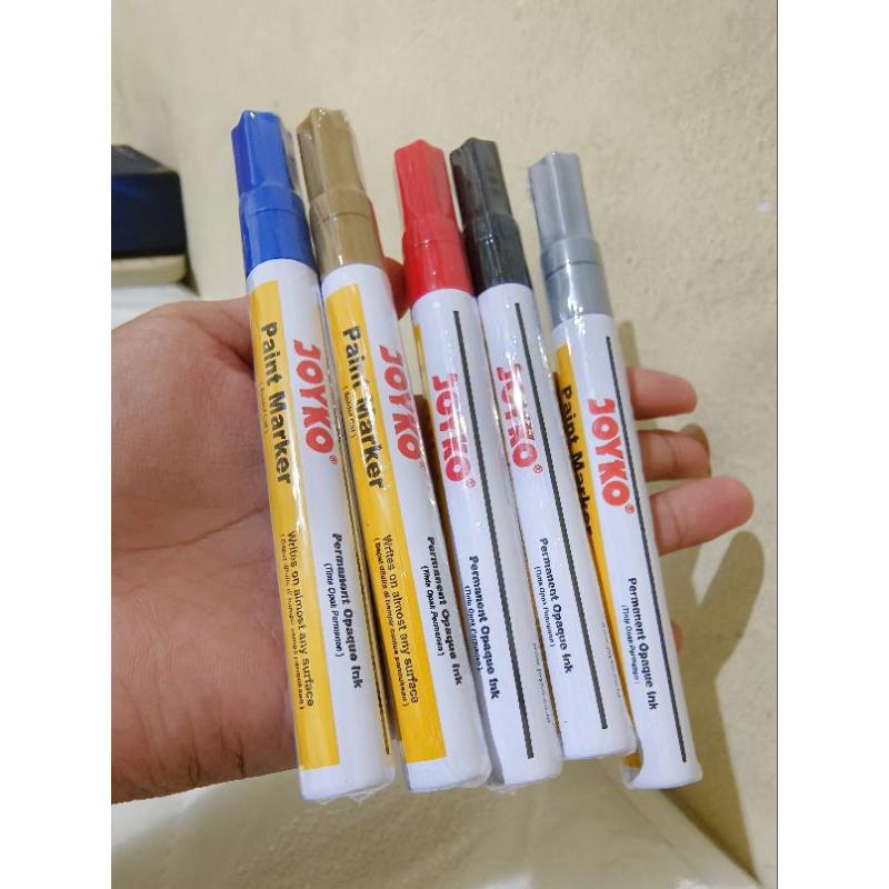 

(BARU) JOYKO Paint Permanent Marker / Spidol Permanen Warna - Warni