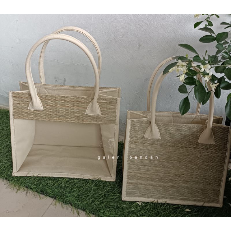 

TAS Hampers Mika Mendong / Tas Parcel Toples Jar/Biggy Etnic Premium