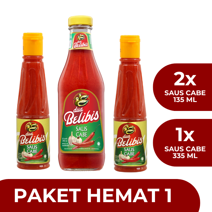 

PAKET HEMAT-1 DUA BELIBIS (ONLINE) 2PCS CABE 135 + 1PCS CABE 335