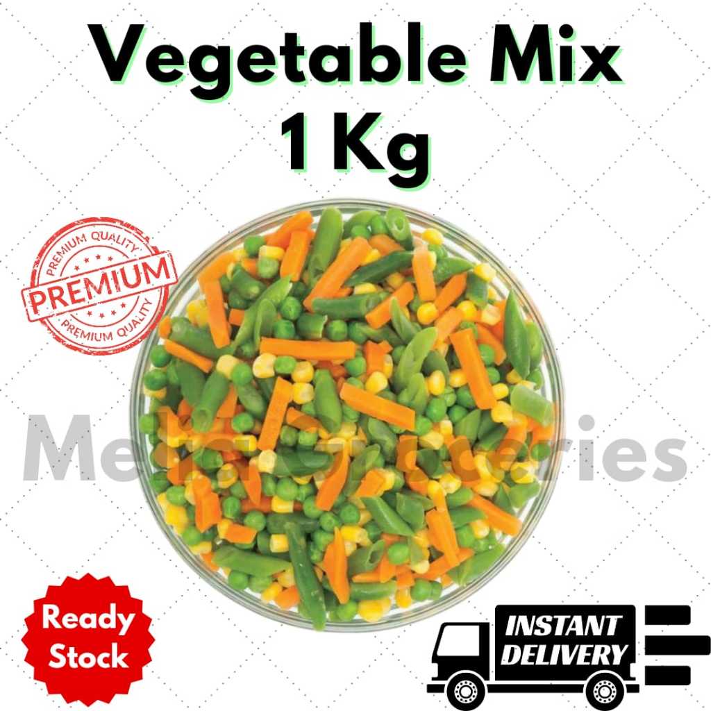 

Frozen Mix Vegetable 1000gr / Sayuran Beku 1kg