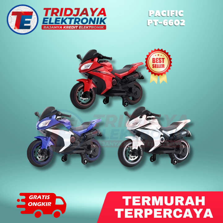 MOTOR AKI RODA 4 PT-6602 PACIFIC TERBARU MURAH GARANSI RESMI