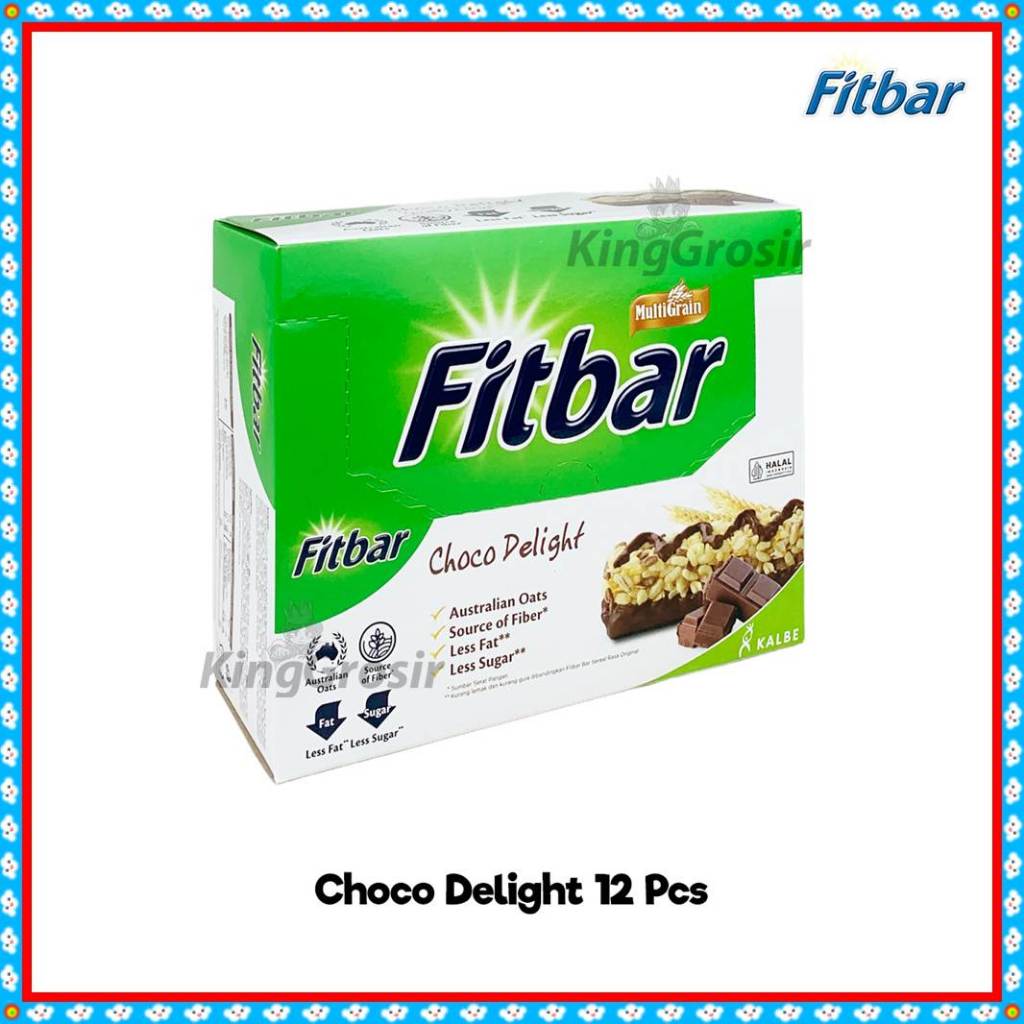 Fitbar Cemilan Diet Sehat 1 Box Isi 12 Pcs (20Gr) Pasti Promo
