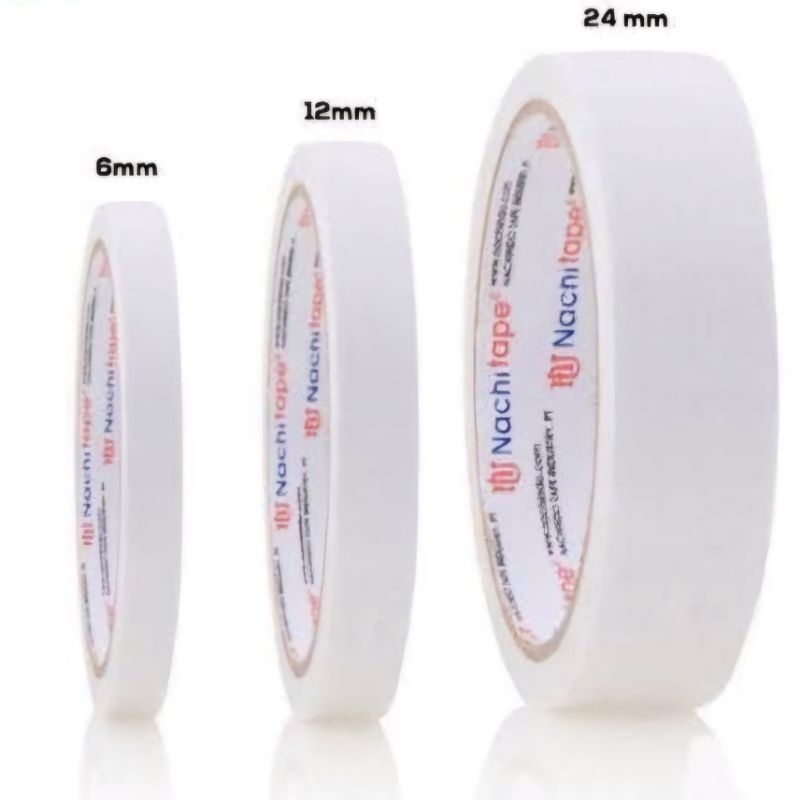 

double tape double sided tape nachi 1/2 inch (6mm), 1 inch (12mm), 2 inch (24mm)