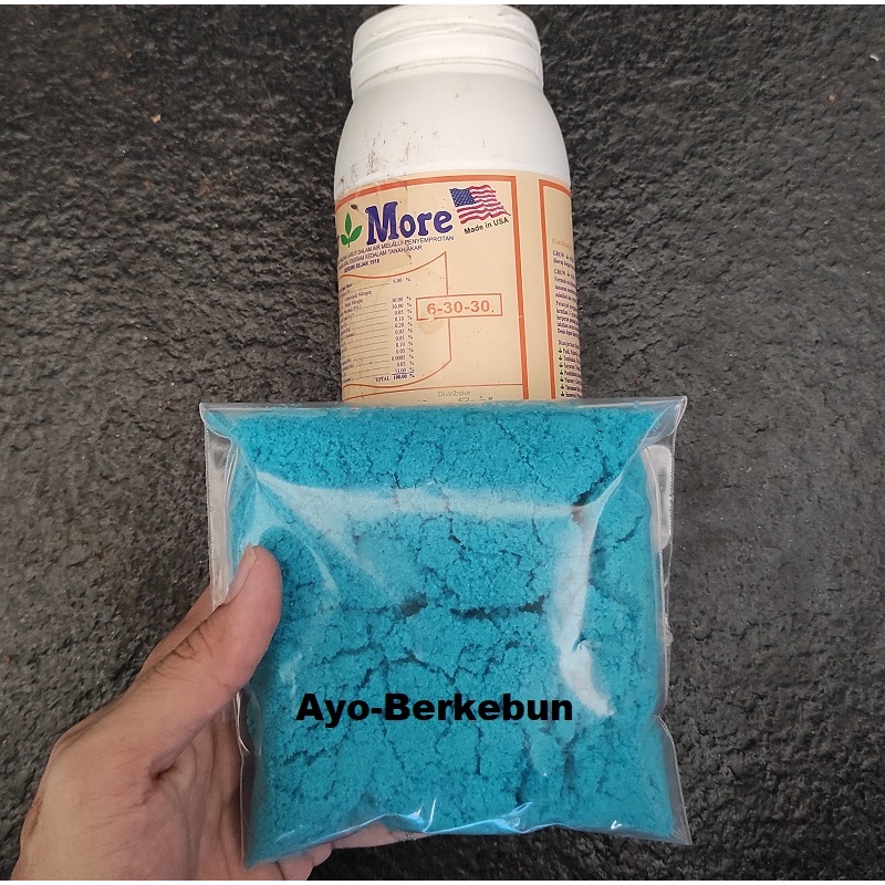 Pupuk Growmore 6 30 30 200 gram Repacking / Pupuk Growmore 6-30-30 / Pupuk Growmore Buah / Pupuk Gro