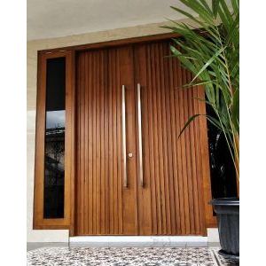 kusen pintu kayu custom kayu mahoni / meranti / jati