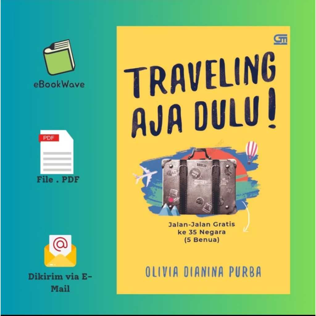 

Travelling Aja Dulu Book BEST SELLER (Bahasa Indonesia)