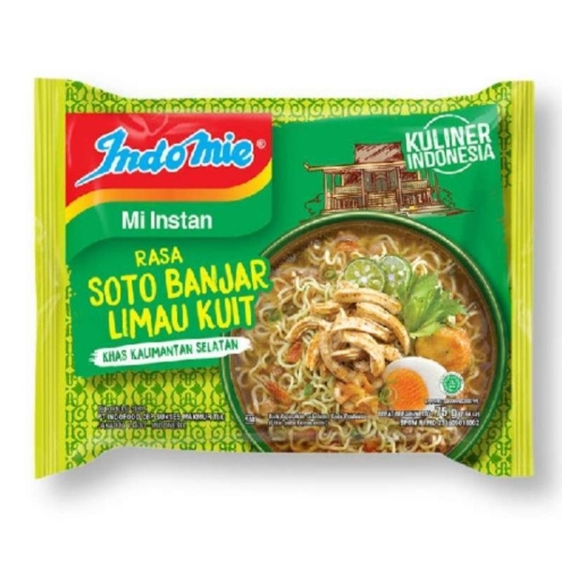 

INDOMIE SOTO BANJAR LIMAU KUIT