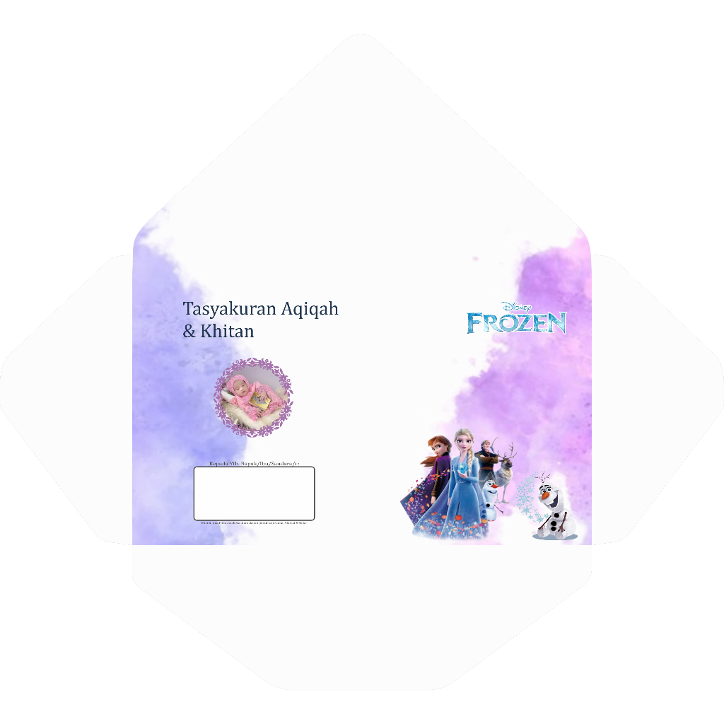 

Amplop undangan bisa reques desain sampai fix cocok untuk acara khitanan / pernikahan / aqiqah