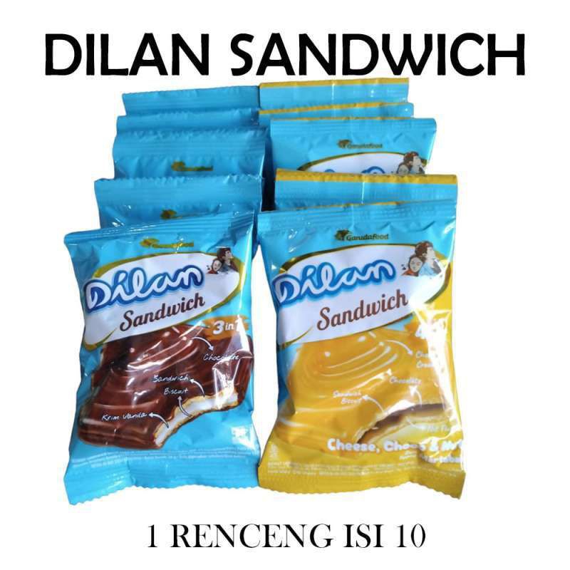 

DILAN SANDWICH 1 PAK ISI 20 PCS