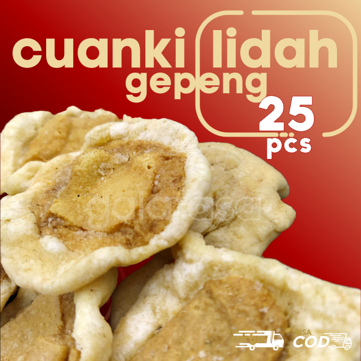 

Cuanki LIDAH BULAT GEPENG 25pcs Premium by GaiaRasa