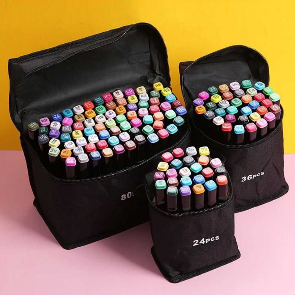 

KODE I53X SBY Stabilo Spidol Warna Sketsa Umum Dua Sisi Kepala Tulis Luas dan Halus Double Headed General Touch Marker Pen Animation Set Markers Dual Side Fine Art Brush Twin Market Set 24pcs 48pcs 8pcs All In One Multi Color Pena Pensil