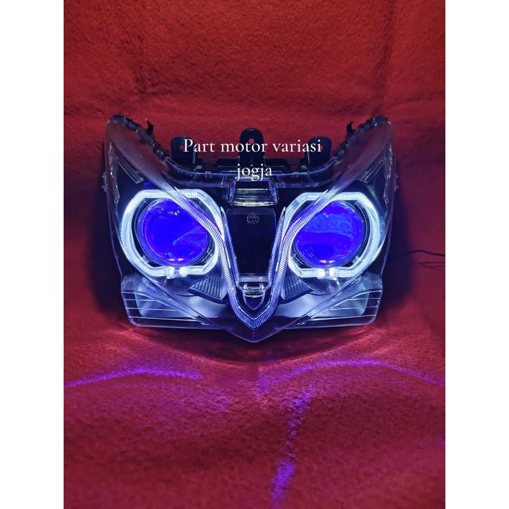 Headlemp projie biled kzr vario 125 old
