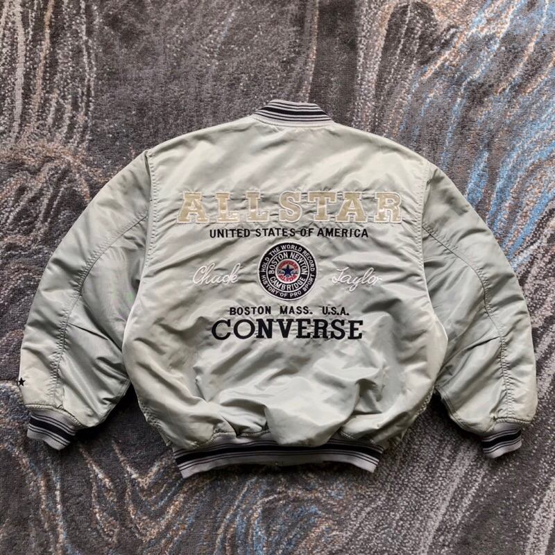 Varsity Bomber Converse All Star Boston Mass. U.S.A