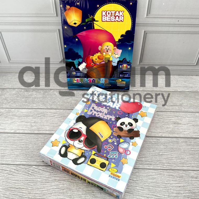 

KODE V96Z SATU PACK 1 PCS Buku Kotak Besar Vision