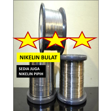 Kawat Pemanas Niklin Bulat - Meteran - Nikrom Nikelin Nichrome