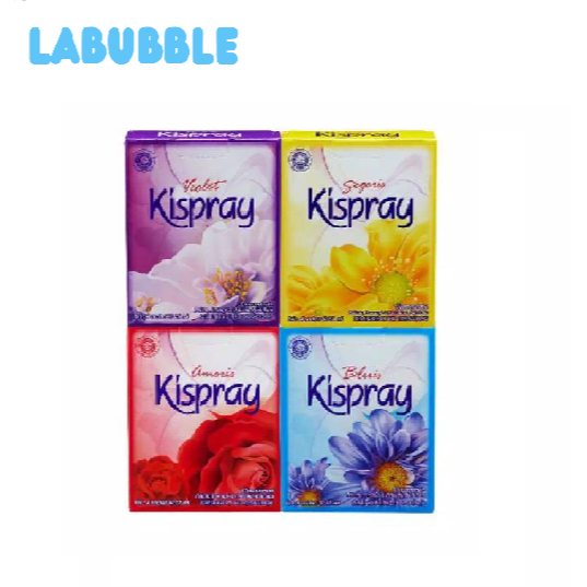 Kispray Pewang Pakaian 1 Dus x 4 Sachet 21ml