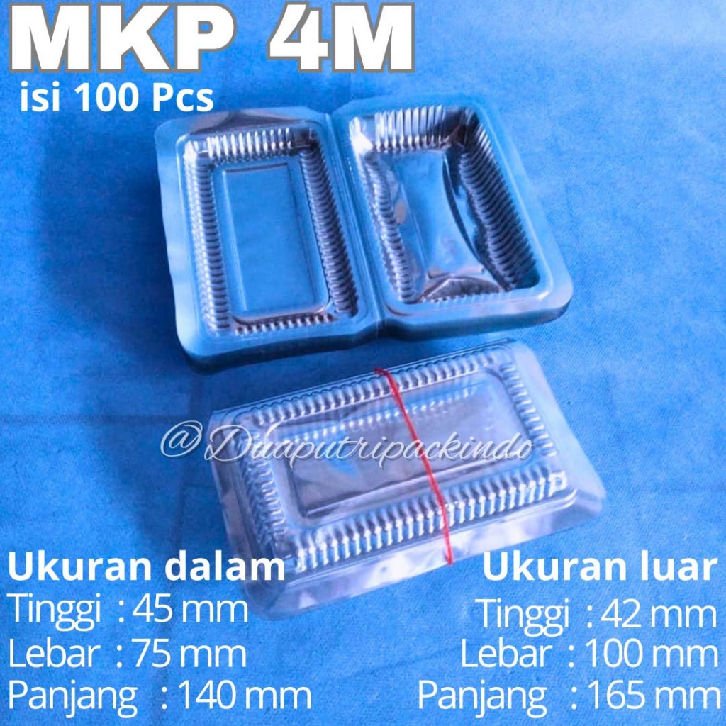 Kotak Mika MKP 4 (100 pcs)